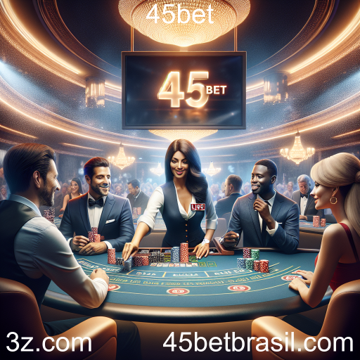 A Emoção das Apostas Ao Vivo no 45bet